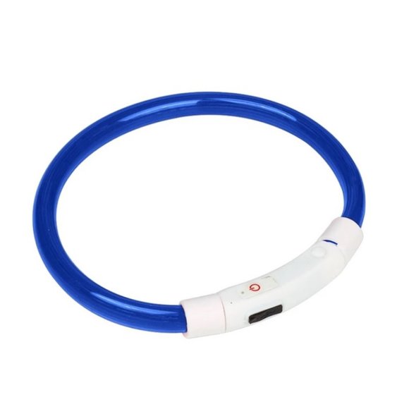 LED Safety Collar USB Charge No Battery Needed Ever - Picture 5 of 10